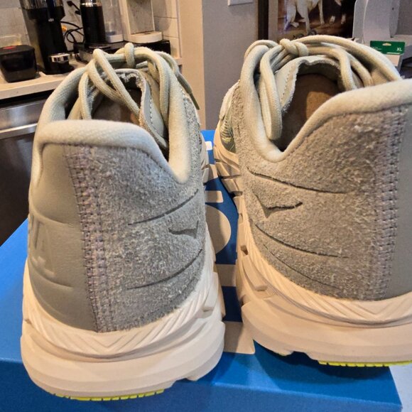 Hoka One One Men Clifton LS Barley Oat Milk 1141550-BYT Running Casual Shoes 12 - Picture 6 of 12